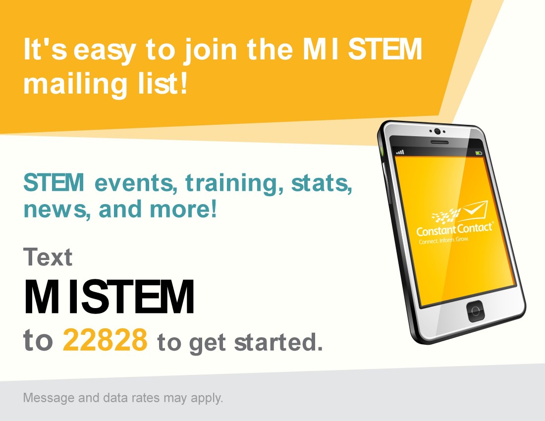 Michigan STEM Partnership - Promoting STEM Education in Michigan Schools - text2join-001