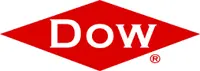 Red Dow logo on white background.