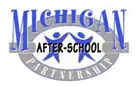 Michigan After-School Partnership logo with figures.