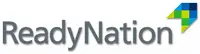 ReadyNation logo with geometric design element.