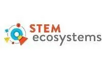 STEM Ecosystems logo with colorful shapes